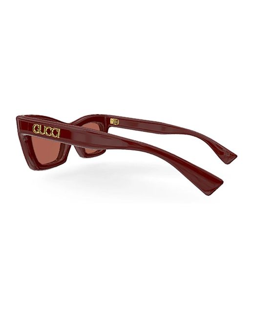 Accessories > sunglasses Gucci en coloris Brown