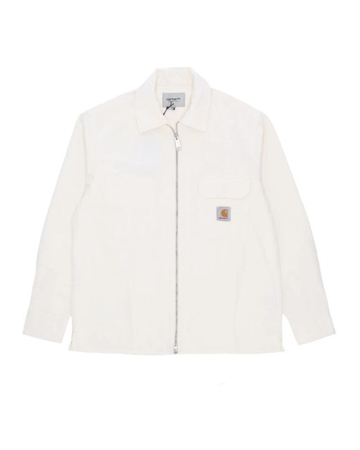 Carhartt Stylische rainer shirt jacket off white für Herren