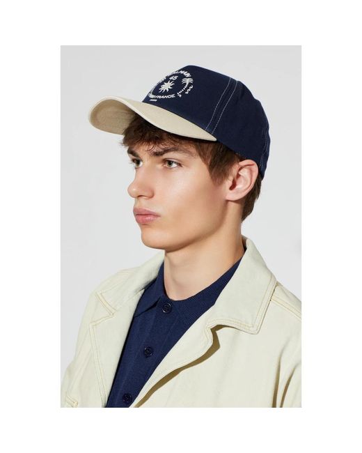 Balmain Baseball Cap in Blue für Herren
