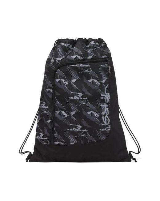 Satch Black Backpacks