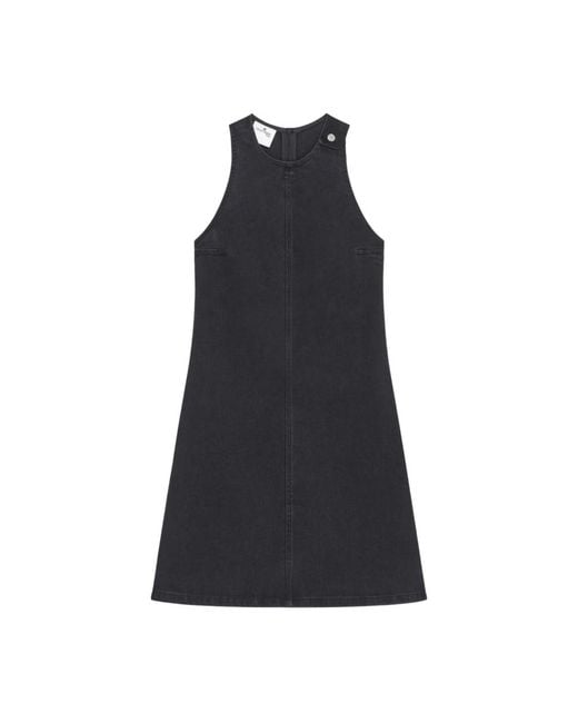 Courreges Black Short Dresses