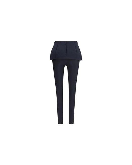 DIESEL Blue Polyester Freizeithose