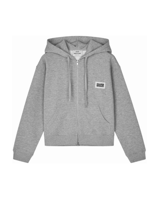 Mads Nørgaard Gray Zip-Throughs