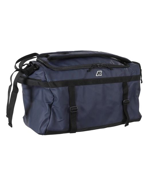 K-Way Blue Weekend Bags for men