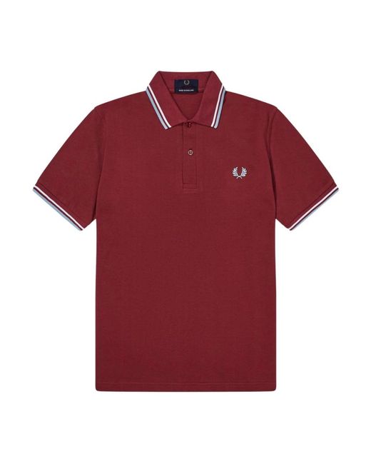 Fred Perry Red Polo Shirts for men
