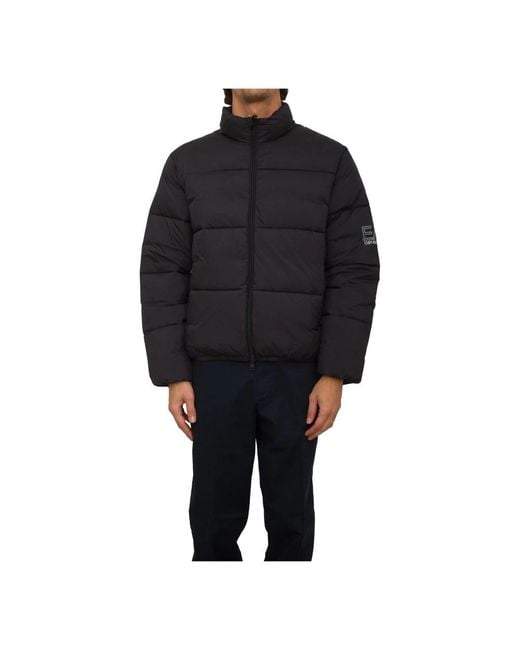 EA7 Men's Black Winter Jackets