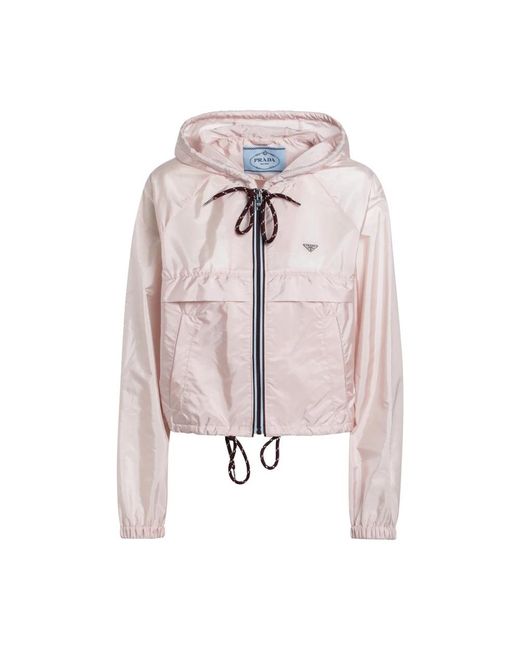 Light Jackets Prada de color Pink