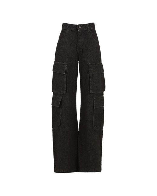 CYCLE Black Loose Fit Jeans