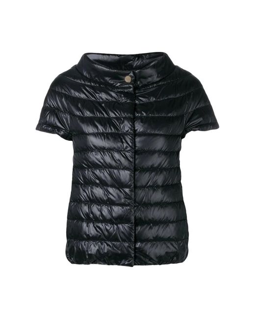Herno Jassen ,Zwart ,Zwarte Piumino Jas in het Black
