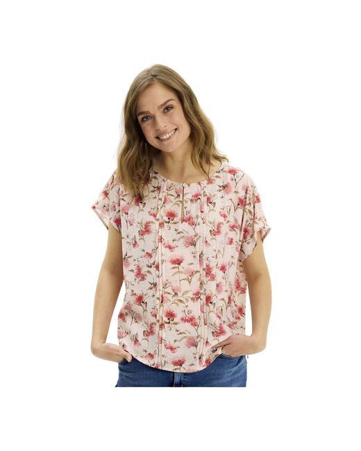Blouses iN FRONT de color Pink