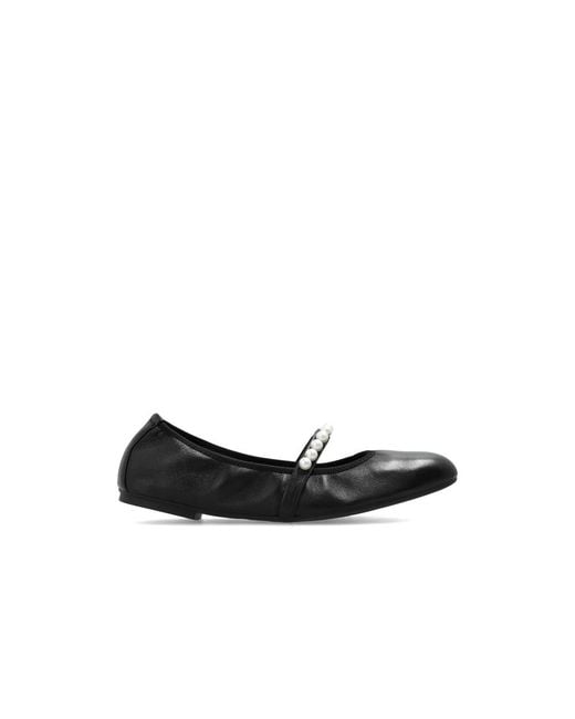 Stuart Weitzman Black Ballerina Shoes