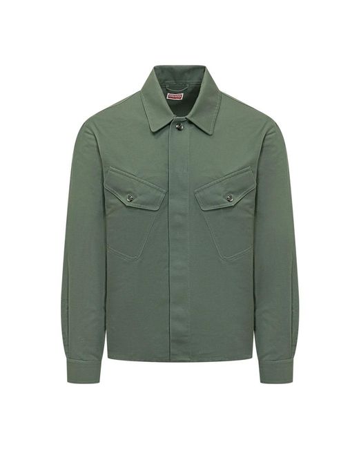 KENZO Green Light Jackets for men