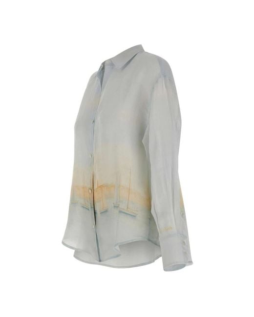 Mc2 Saint Barth Gray Shirts