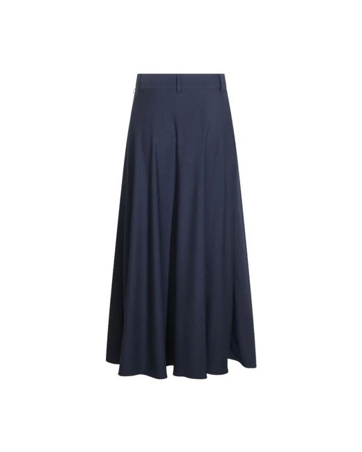 Herno Blue Midi Skirts