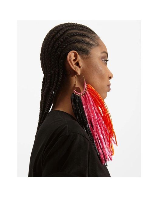 Earrings LaDoubleJ de color Red