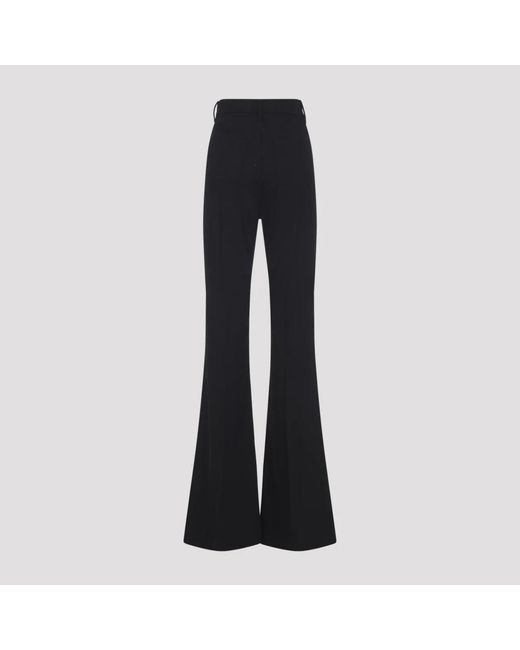 Rick Owens Black Wide Trousers