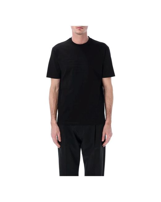 Emporio Armani Black T-Shirts for men