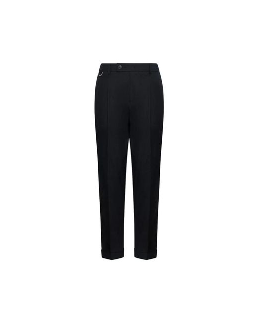 Low Brand Black Suit Trousers for men