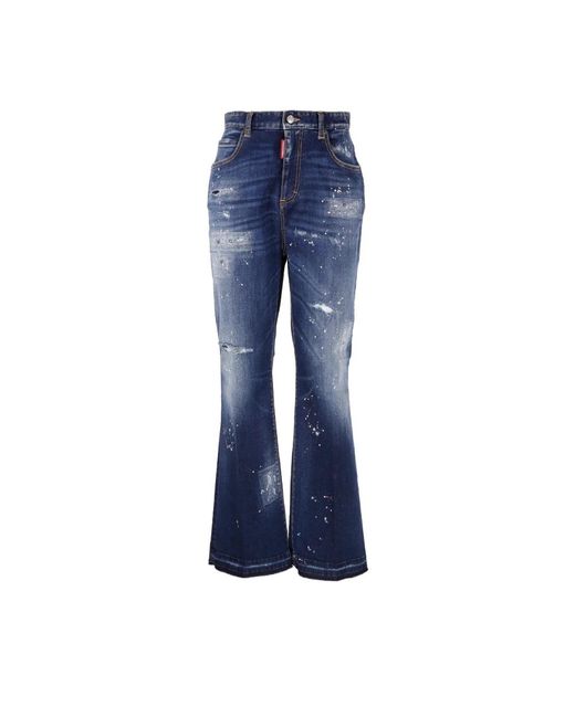 Jeans Acampanados, Mujer, Talla DSquared² de color Blue