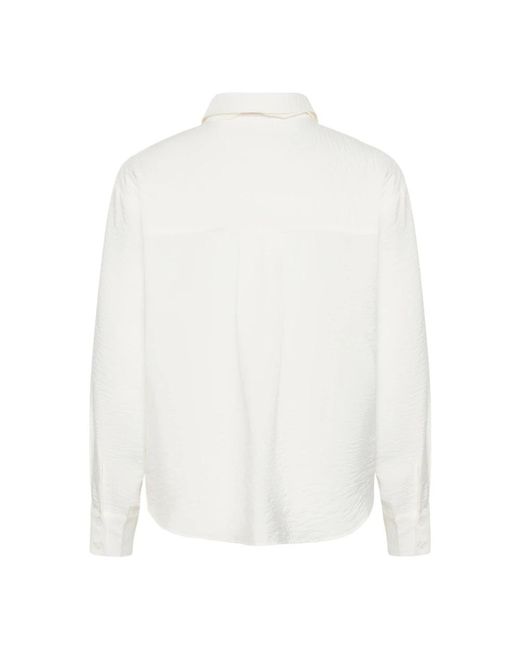 Blouses Kaffe de color White