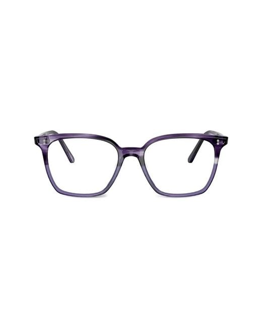 Oliver Peoples Purple Glasses