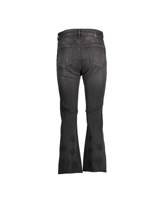 Jeans > cropped jeans Desigual en coloris Gray