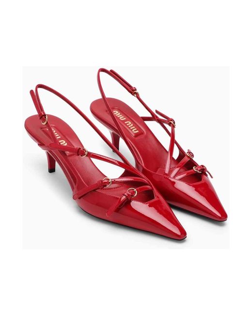Miu Miu Red Pumps