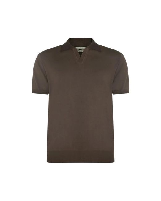 Altea Brown Polo Shirts for men