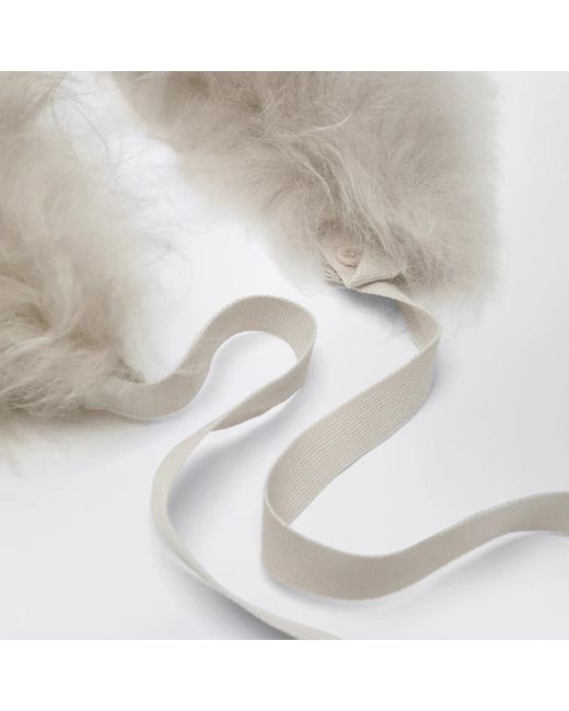 Max Mara Gray Winter Scarves