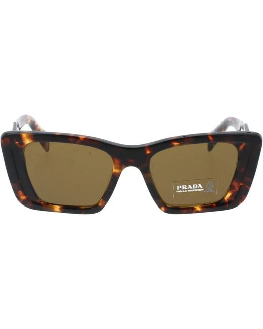 Prada Brown Ikonoische sonnenbrille für frauen