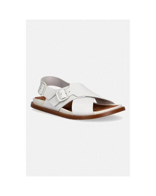Flat Sandals Camper en coloris White
