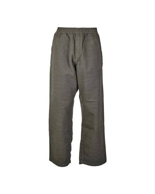 Carhartt Gray Wide Trousers for men