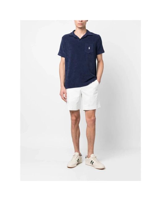 Polo Ralph Lauren White Short Shorts for men