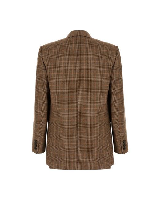 Saint Laurent Brown Blazers for men