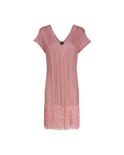 Fisico Pink Midi Dresses