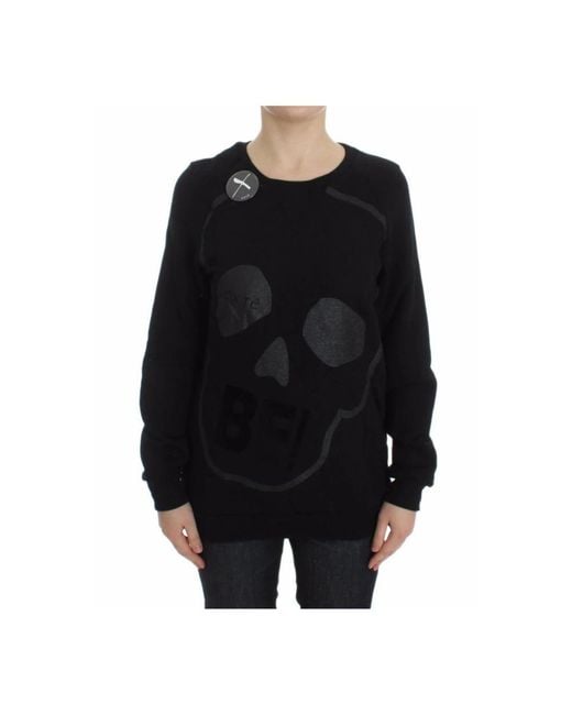 Exte Black Round-Neck Knitwear
