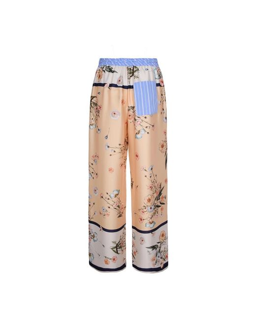 Liu Jo Blue Wide Trousers