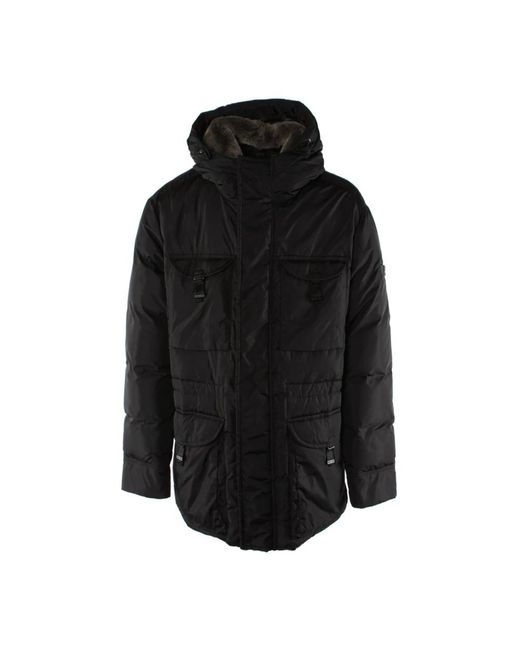 Peuterey Black Winter Jackets for men