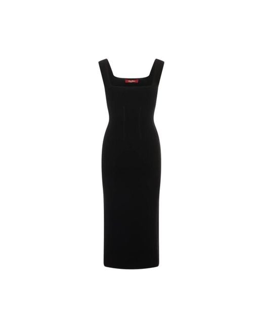 Max Mara Black Midi Dresses