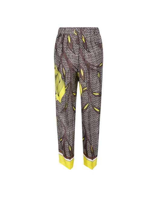 P.A.R.O.S.H. Yellow Wide Trousers