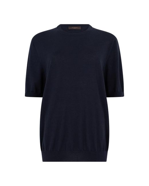 Slowear Blue Round-Neck Knitwear for men