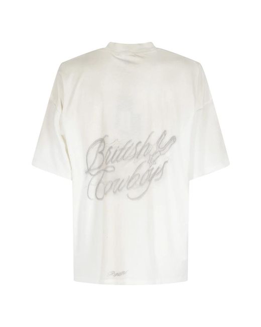 Represent White T-Shirts for men
