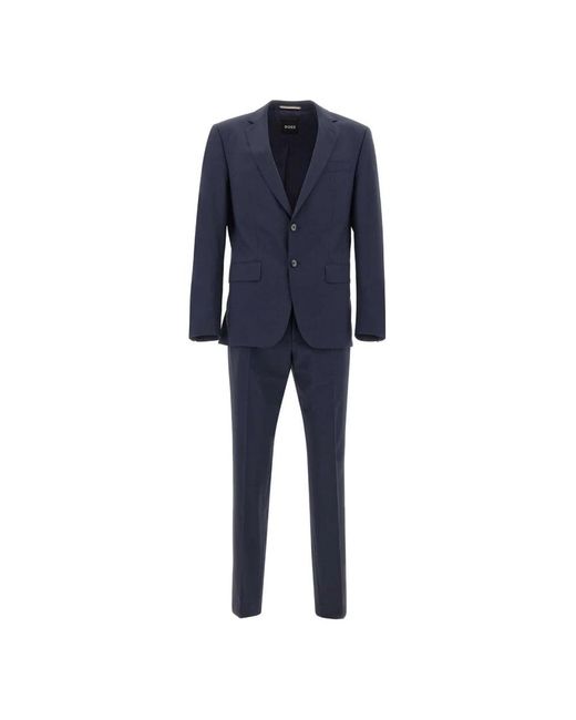 Single Breasted Suits HUGO de hombre de color Blue