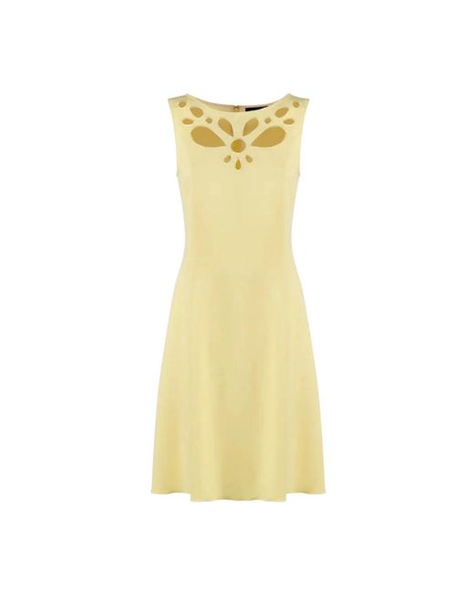 Nenette Yellow Short Dresses