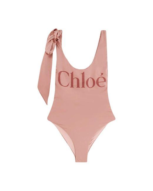 Chloé One-Piece in het Pink