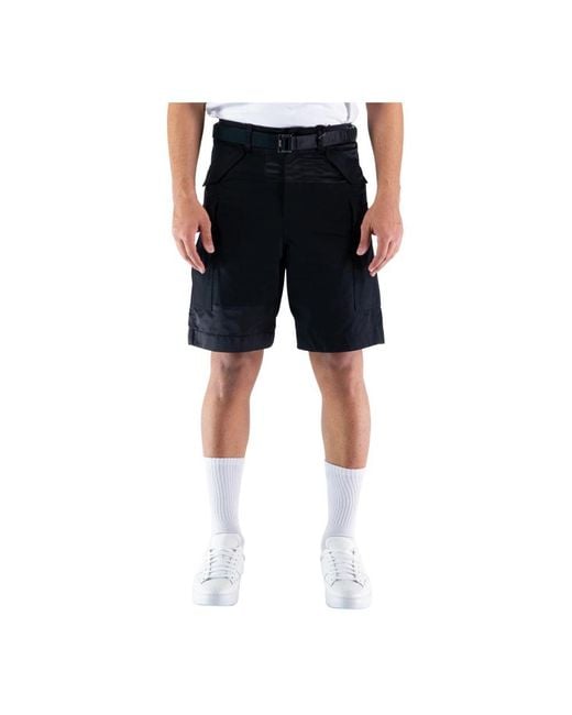 Sacai Black Casual Shorts for men