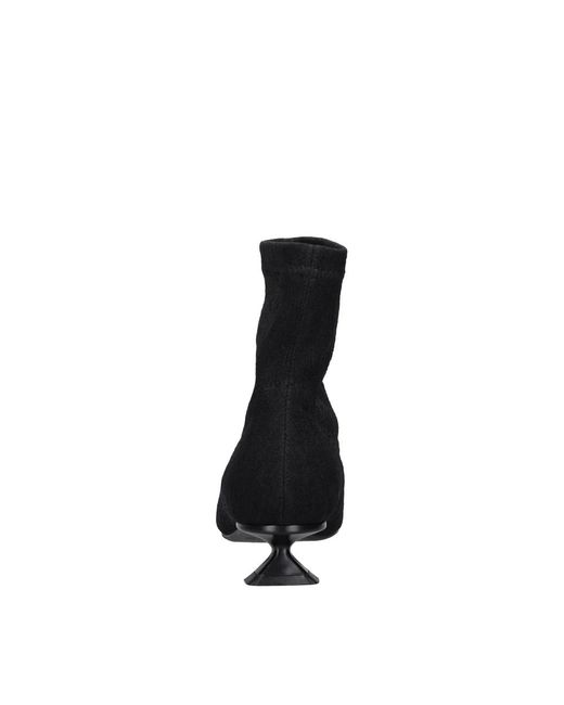 Emanuélle Vee Black Heeled Boots