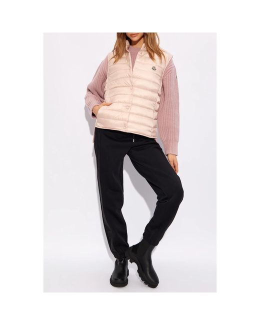 Moncler Pink Waistcoats