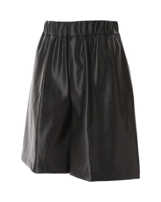 Liviana Conti Black Casual Shorts