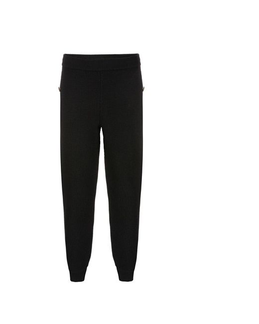 Billionaire Broeken ,Zwart ,Wol Joggers Crest in het Black voor heren